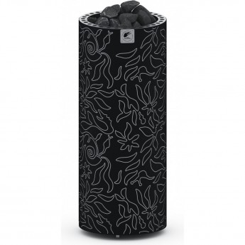 Электрическая печь SAWO DRAGONFIRE FIBER JUNGLE DRF3-90NS-P-C (9 кВт, выносной пульт, нержавейка)