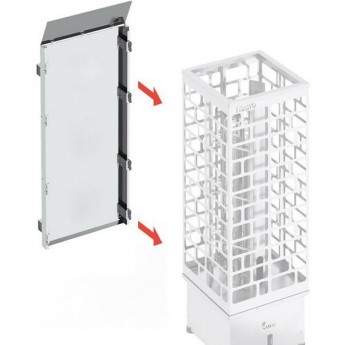 Защитное ограждение для печи CUBOS SAWO CUB-PROCOV-WL (металл, пристенное)